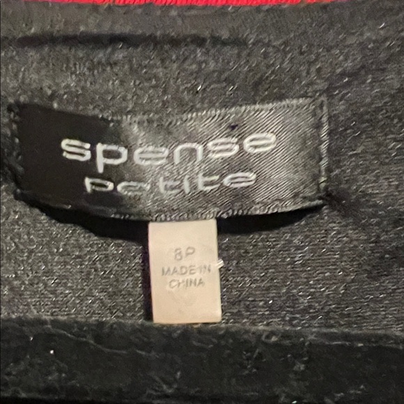 Spense Black and Red Mini Dress - Picture 2 of 8